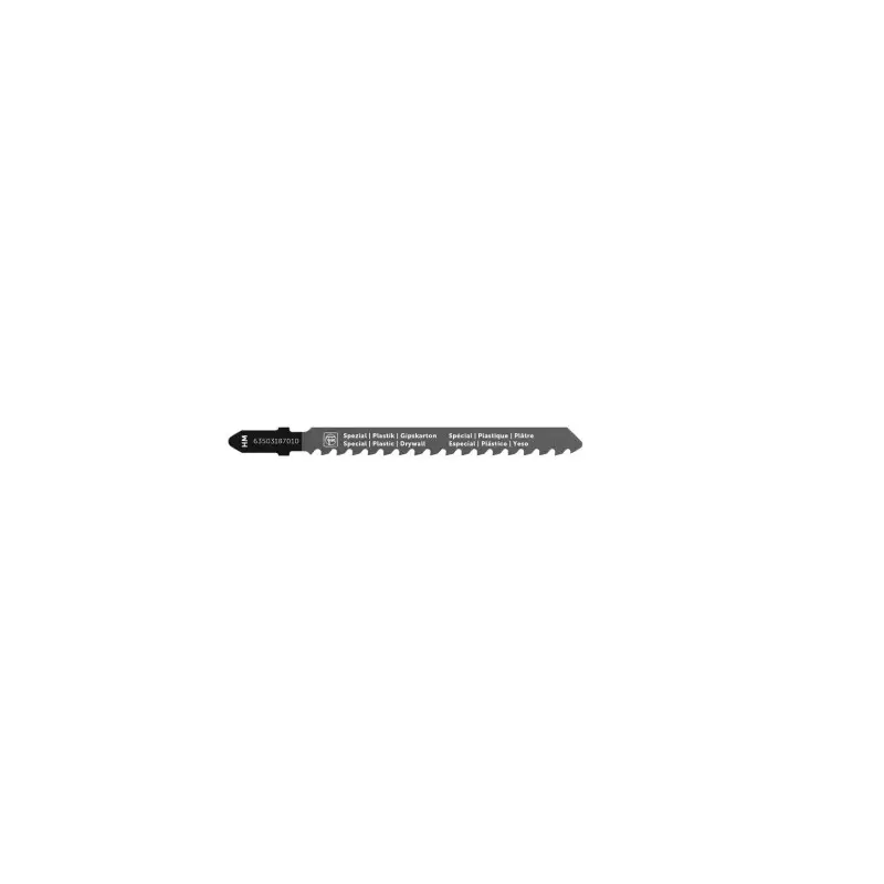 Lame de scie sauteuse pour le métal BIM 75 T1.2 MS SC rérérence 63503187010 Fein