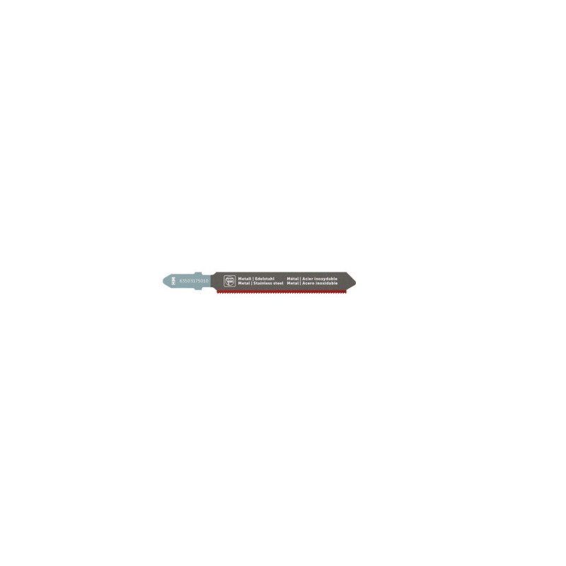 Lame de scie sauteuse pour matériaux abrasifs HM 60 T1.1 MSS SC - Pack de 3 rérérence 63503175010 Fein