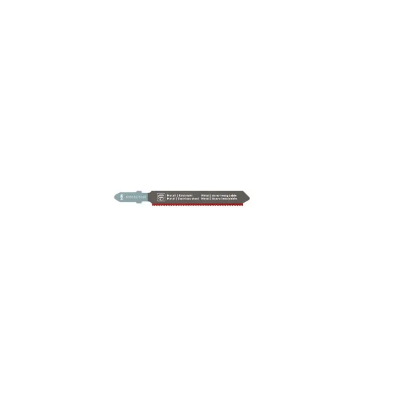 Lame de scie sauteuse pour matériaux abrasifs HM 60 T1.1 MSS SC - Pack de 3 rérérence 63503175010 Fein