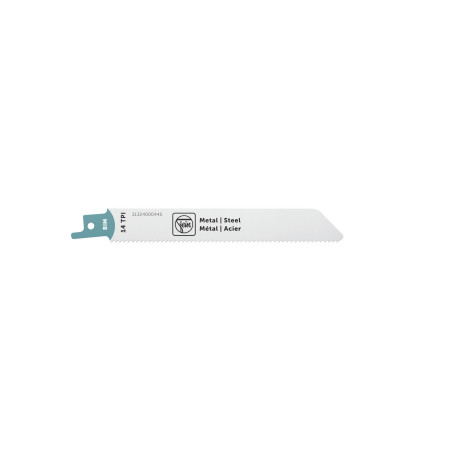 Lame de scie sabre pour métal BIM 130 T14 MS - Pack de 3 rérérence 31324000445 Fein