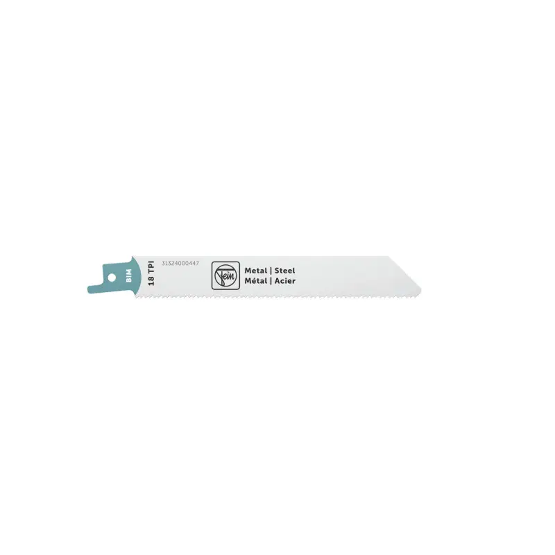 Lame de scie sabre pour métal BIM 130T18 MS - Pack de 3 rérérence 31324000447 Fein