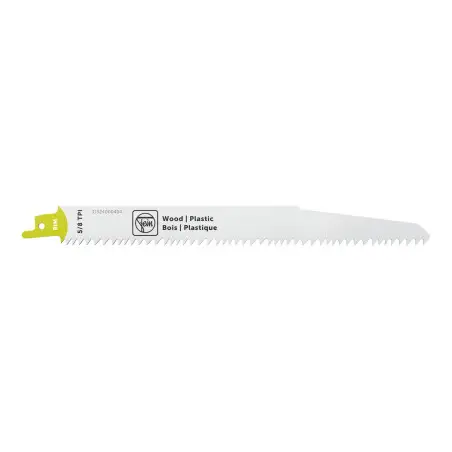 Lame de scie sabre pour bois et plastique BIM 205 T5 / 8 WP - Pack de 3 rérérence 31324000454 Fein