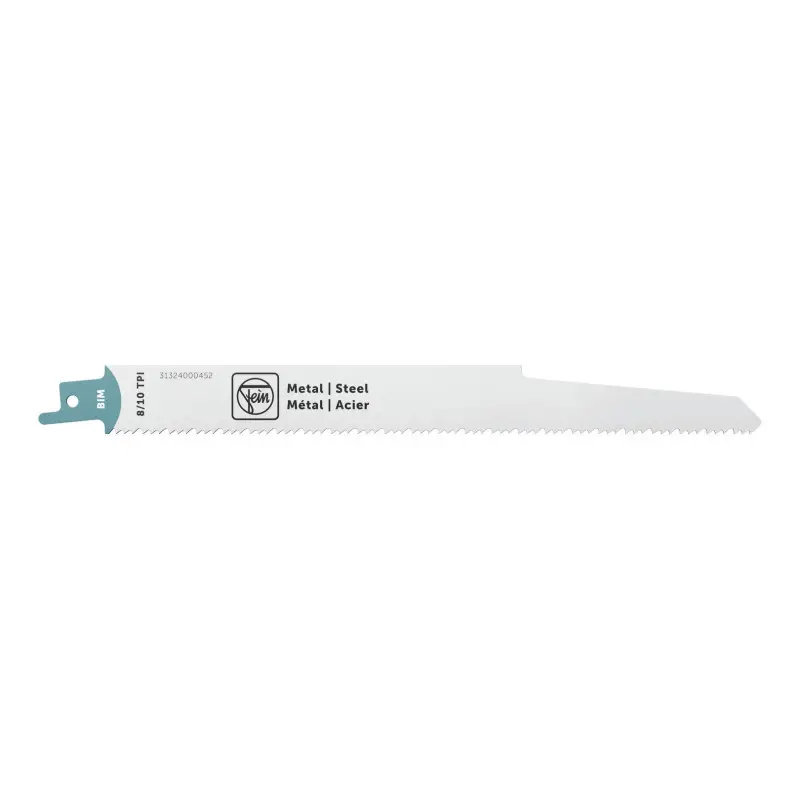 Lame de scie sabre pour métal BIM 205T8/10 MS - Pack de 3 rérérence 31324000452 Fein