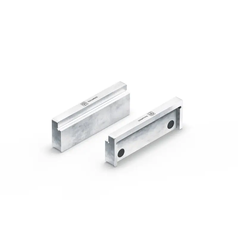 Paire de mors de protection (B) plat 110 mm aluminium (FEIN VersaMAG) rérérence 30240476010 Fein