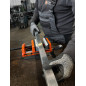 Paire de mors de protection (B) plat 110 mm aluminium (FEIN VersaMAG) rérérence 30240476010 Fein