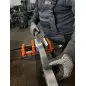 Paire de mors de protection (B) plat 110 mm aluminium (FEIN VersaMAG) rérérence 30240476010 Fein