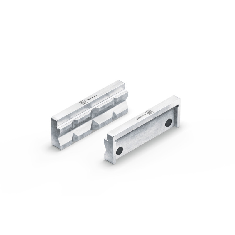 Paire de mors de protection (P) prismatique 110 mm aluminium (FEIN VersaMAG) rérérence 30240477010 Fein
