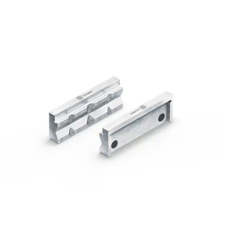 Paire de mors de protection (P) prismatique 110 mm aluminium (FEIN VersaMAG) rérérence 30240477010 Fein