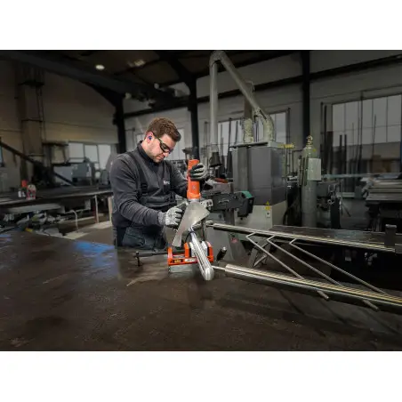 Paire de mors de protection (P) prismatique 110 mm aluminium (FEIN VersaMAG) rérérence 30240477010 Fein