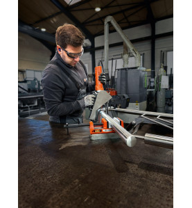 Paire de mors de protection (P) prismatique 110 mm aluminium (FEIN VersaMAG) rérérence 30240477010 Fein