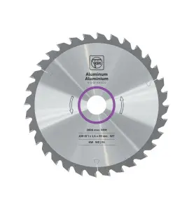 Lame de scie circulaire portative pour aluminium et autres métaux non ferreux rérérence 63502306000 Fein