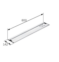 Rail de guidage de 800 mm pour scies circulaires portatives rérérence 32133039000 Fein