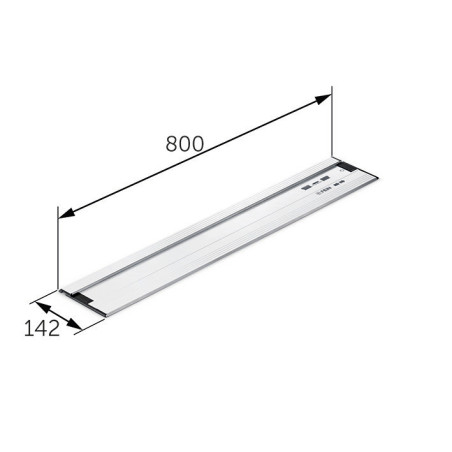 Rail de guidage de 800 mm pour scies circulaires portatives rérérence 32133039000 Fein
