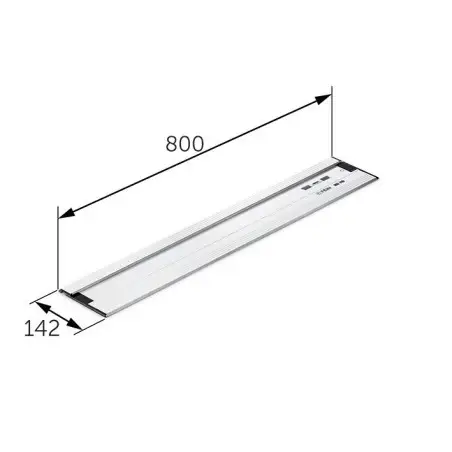 Rail de guidage de 800 mm pour scies circulaires portatives rérérence 32133039000 Fein