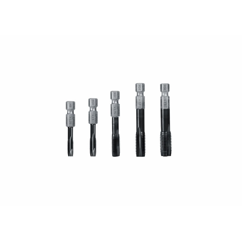 Set de tarauds VARIO pour trous débouchants rérérence 63110046010 Fein