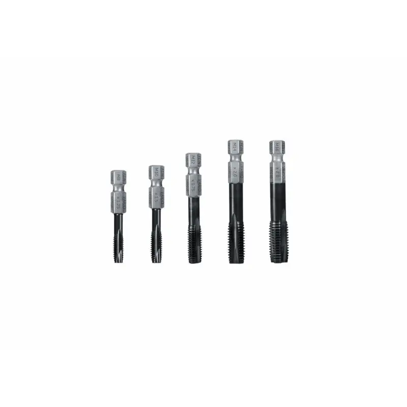Set de tarauds VARIO pour trous débouchants rérérence 63110046010 Fein