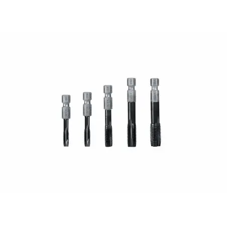 Set de tarauds VARIO pour trous débouchants rérérence 63110046010 Fein