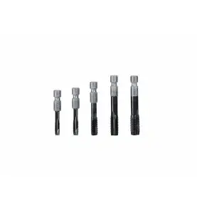 Set de tarauds VARIO pour trous débouchants rérérence 63110046010 Fein