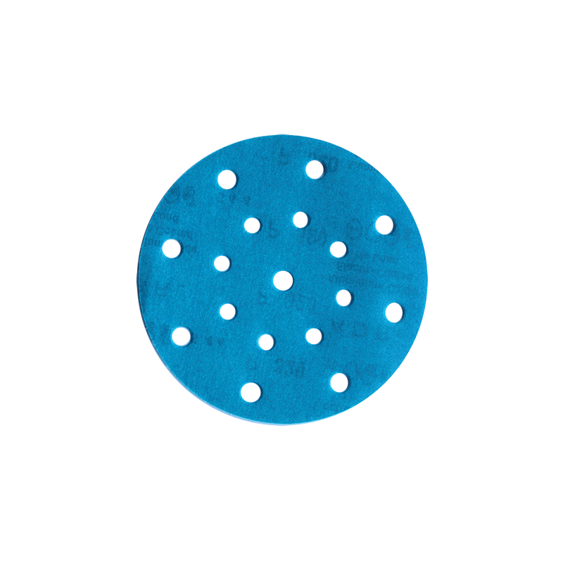 Disque Auto-Agrippant 8 Trous D.125 Gr 80 Stearate ref 125.08.081 Leman