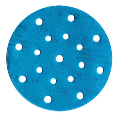 Disque Auto-Agrippant 8 Trous D.125 Gr 120 Stearate ref 125.08.121 Leman