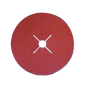 Disque Fibre Ceramique D.125X22.23 Gr 24 ref 6412524 Leman
