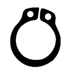 Circlips Exterieur Pour Meche De Defonceuse Q.8 ref 890.001.08 Leman