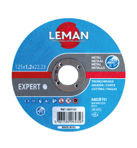 Disque Tronconnage Alu 125X1.2X22.23 F41 ref 1691121 Leman