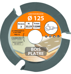 Disque A Tronconner Hm D230X22.23 Bois ref SPEED.WOOD230 Leman