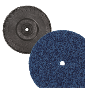 Disque Non Tisse D115 M14 Bleu ref 4111672 Leman