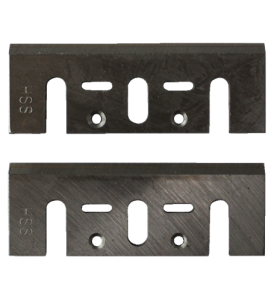 Jeu De 2 Fers Rabot Hm 82X29X3 Makita/Ryobi/B&D ref 140.703.00 Leman