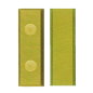 Plaq.Hm+Tin 30X10X1,5 Revers. 4Z (Meche D.14 A 22) ref 800.301.01TIN Leman