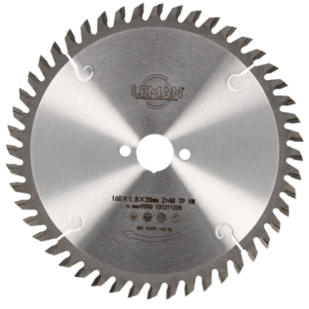 Lame Carbure/Portative D165X20X2,2 48Z Tf Pos ref 964TF.165.48 Leman