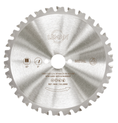 Lame Circ Hm Fine D136X20X1,6 30Z Alt Pos Metal ref 964C.136.20ME Leman