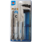 Assortiment 5 Lames Scie Sabre Bois/Metal ref 7750.05 Leman