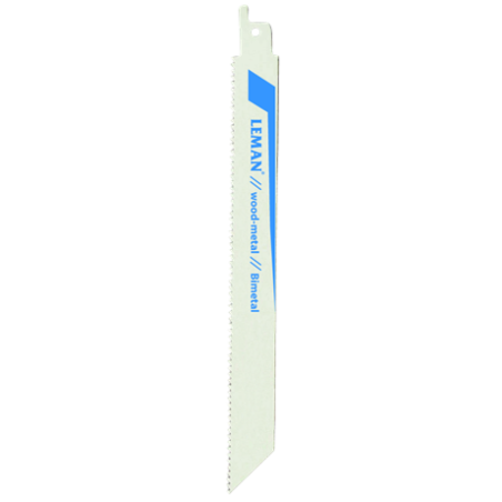 3 Ls Sabre 205Mm E.1,27 Pas Variable 1,8-2,5Mm Bim Acier/Bois Avec Clous ref 7715.03 Leman