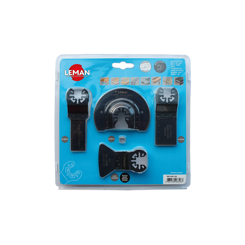 Coffret 4 Accessoires Special Sol Et Montage ref 4501.04 Leman
