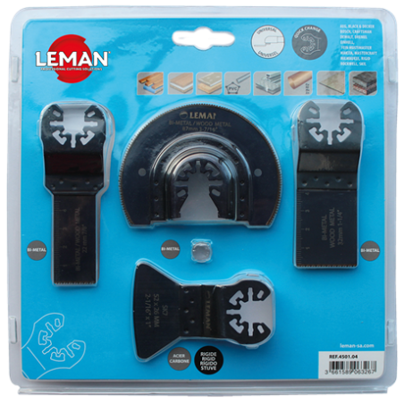 Coffret 4 Accessoires Special Sol Et Montage ref 4501.04 Leman