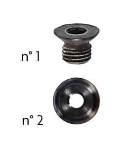 Ecrou M4 9,8X2,15 P.O A Rainer 937 (14X14X1,7) ref ECR937.652 Leman
