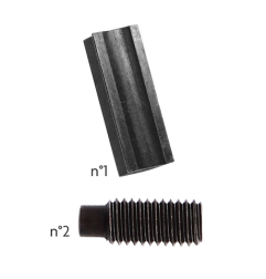 Vis Tf M5X8 Fendue Pour Araseurs ref VISARASEUR Leman