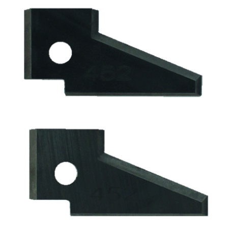 2 Plaquettes Profil N°462 Pour Po 986.150.30.461 Hm - Avt 17Mm ref 462 Leman