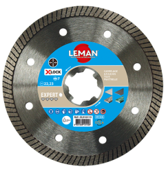 Disque Diam Jante Continue Gres Cerame 115 Xlock Hauteur 7 ref XL910115 Leman