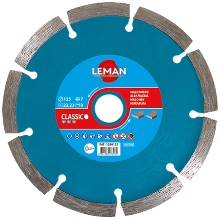 Disque Diamant Segments A Dejointer Mortier115X22. ref 1260115 Leman