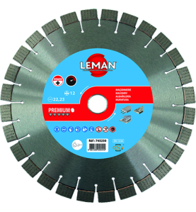 Disque Diam Segments 3D Beton Arme 230X22,23 H12 ref 745230 Leman