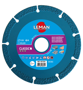 Disque Diamant Multi Usage 125X22.23 ref 951254 Leman