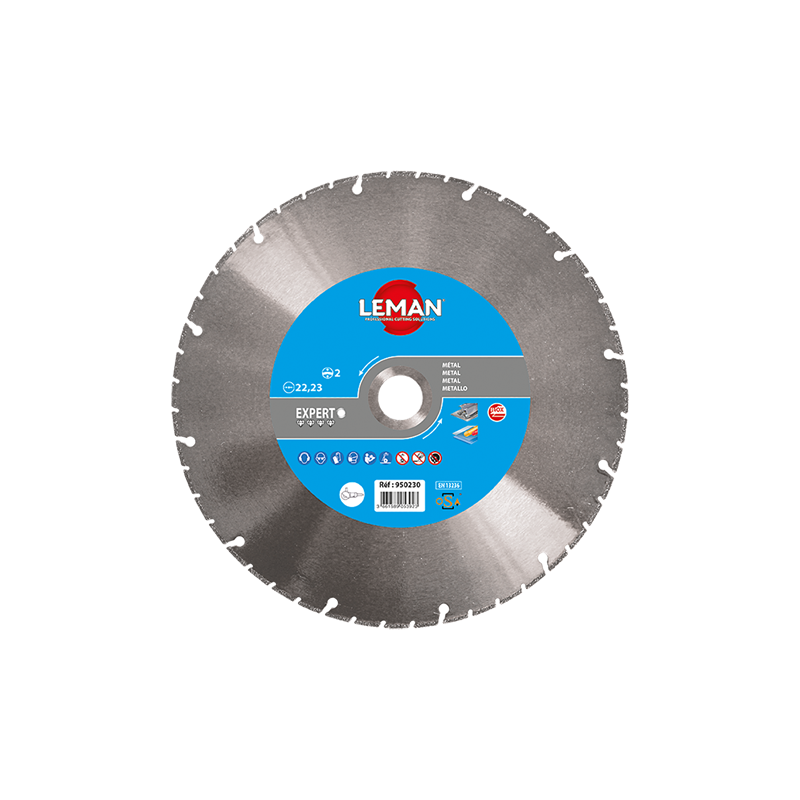 Disque Diamant Brase Acier 350X25,4 ref 950355 Leman