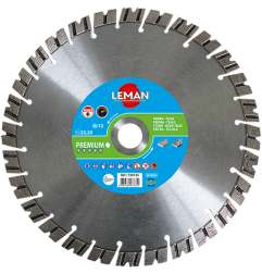 Disque Diamant Segments Granit - Pierre Naturelle Diam.400 - Al 25,4 ref 730405 Leman