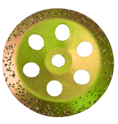Plateau Carb Bombe Multi-Mat Ø 115X22.23 ref 1800115 Leman