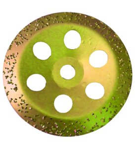 Plateau Carb Bombe Multi-Mat Ø 115X22.23 ref 1800115 Leman