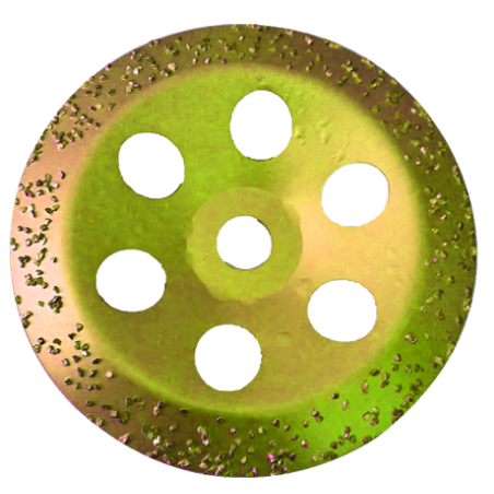 Plateau Carb Bombe Multi-Mat Ø 125X22.23 ref 1800125 Leman