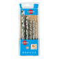 5 Forets Bois Helicoidales Hss Pro D4-5-6-8-10Mm Coffret ref 206.500.05 Leman